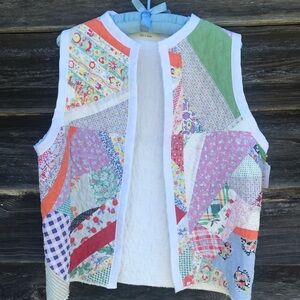 Hand made Quilt Vest